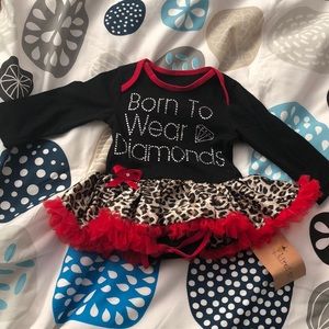Kirei sui born to wear diamonds bodysuit tutu